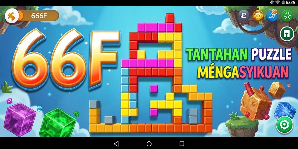 Gameplay menantang dari 666F yang penuh teka-teki.