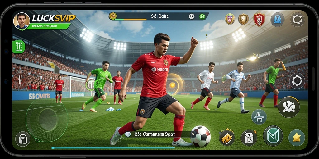 Tampilan gameplay LUCKSVIP yang mendebarkan dan penuh aksi.