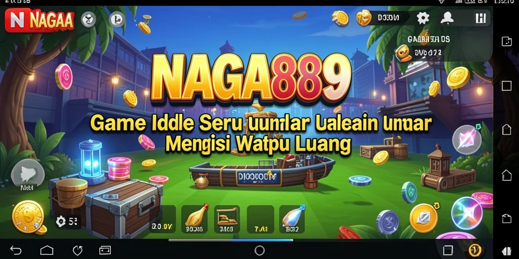 Tampilan gameplay NAGA889 dengan alur Idle yang menarik.