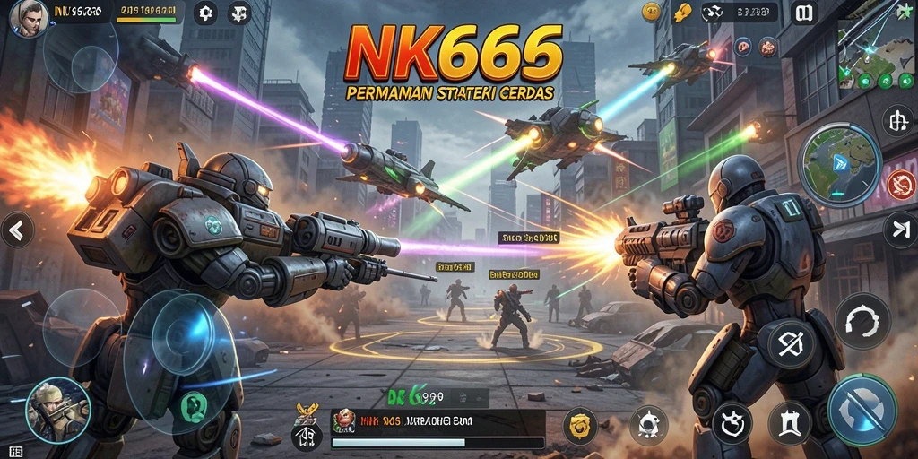 Tampilan gameplay NK666 yang menarik dengan elemen strategi yang menantang.