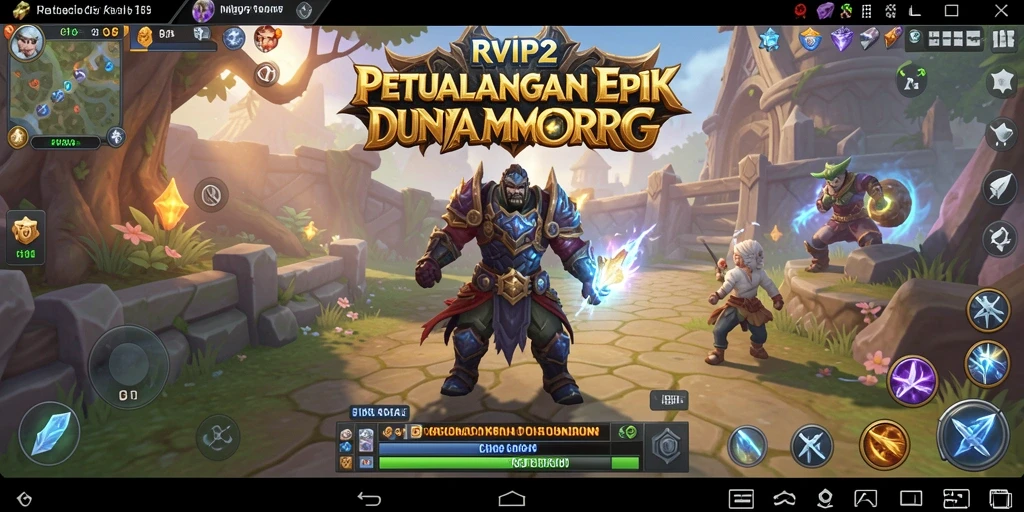 Gameplay seru dan dunia luas dalam RVIP2 terlihat memukau.