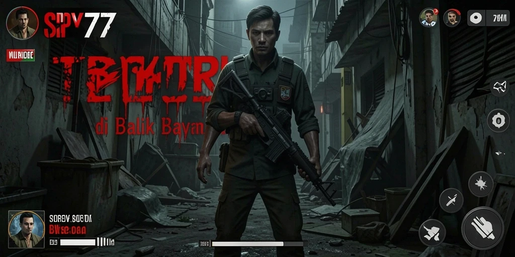 Gameplay menegangkan di SPY77 dengan suasana Horror yang mencekam.