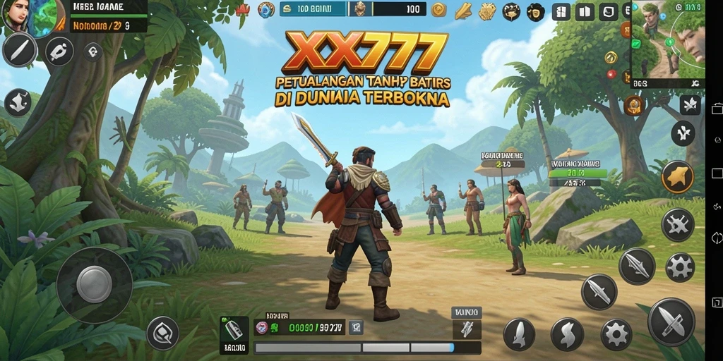 Tampilan gameplay XXX777 yang menakjubkan dalam dunia terbuka.