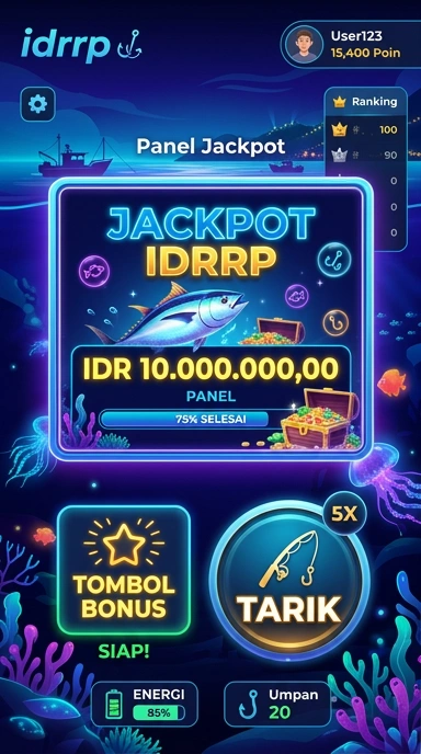 Tampilan utama aplikasi idrrp dengan daftar aplikasi populer.